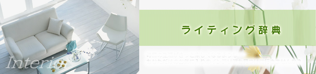 ライティング辞典